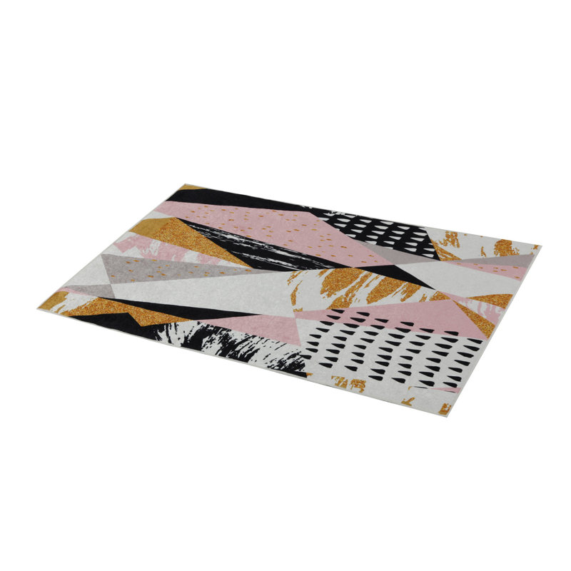 Premium Hall Carpet, 3D Digital Printed, 39.4 x 59.1 Inches | 100% Polyester, Antibacterial, Non-Slip Underside | Pile Height: 0.04 Inches, Machine Washable, Ideal for Living Room & Entryway Decor