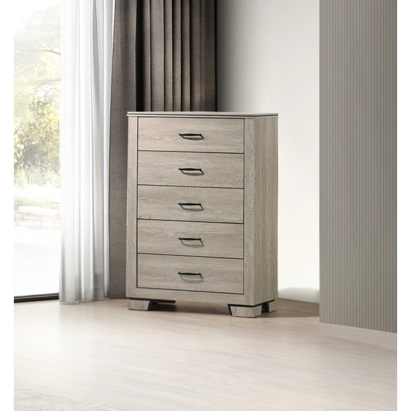 Commode rustique rustique, Grège