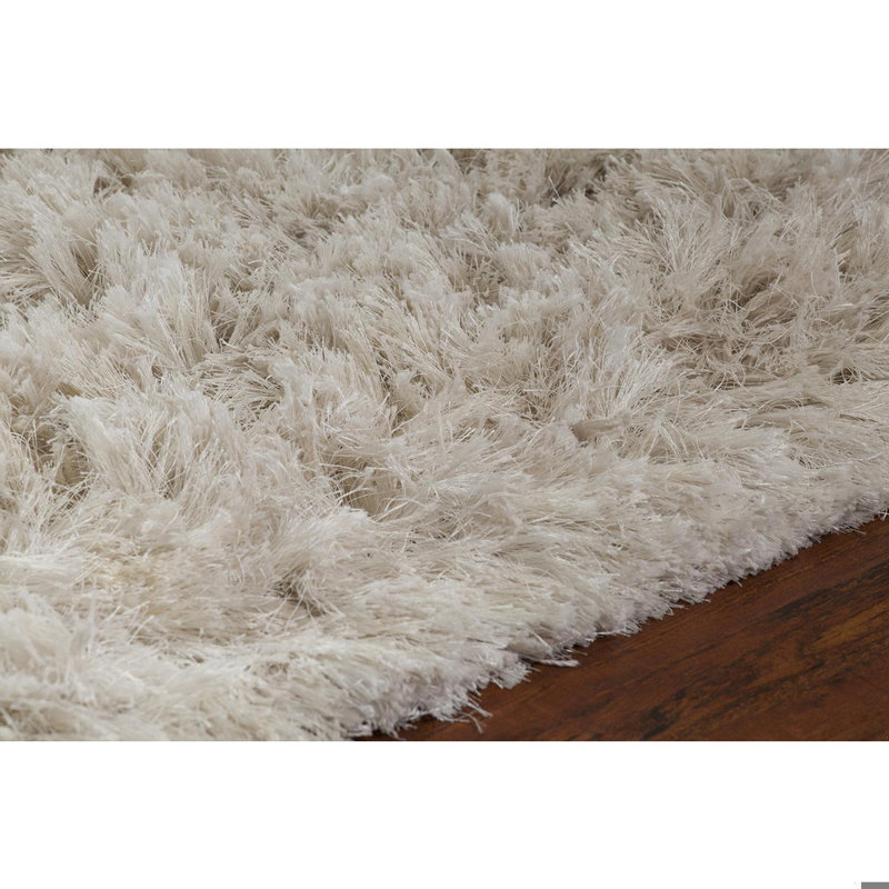 Celecot White Area Rug, Ivory, Rectangle 9' x 13'