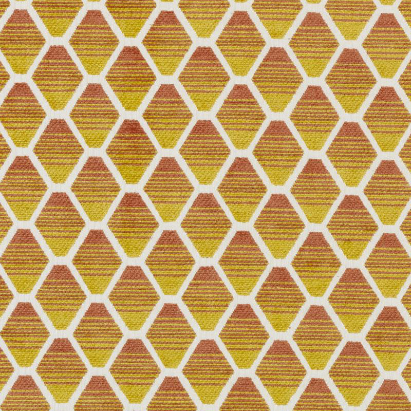 Tissu Arlequin Bailey & Griffin Influences Wovens, Or / melon
