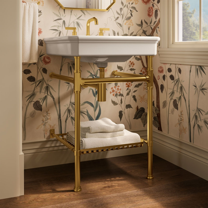 Console Claude par Studio McGee, Laiton brossé