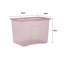 Wham Crystal 80L Plastic Storage Box Pack of 4 Tint Dusky Orchid