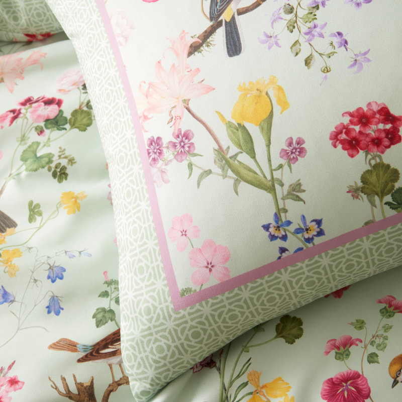 RHS x CL Birds In Bloom So Soft Duvet Cover Set, King