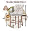 Ensemble de 6 tabourets de bar à hauteur de comptoir en velours pour îlot de cuisine-1227099374-1227099372-1208558671