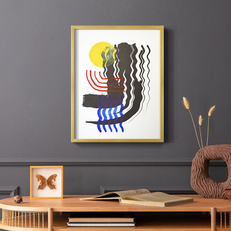 Shifting II Framed Print - Solid Wood