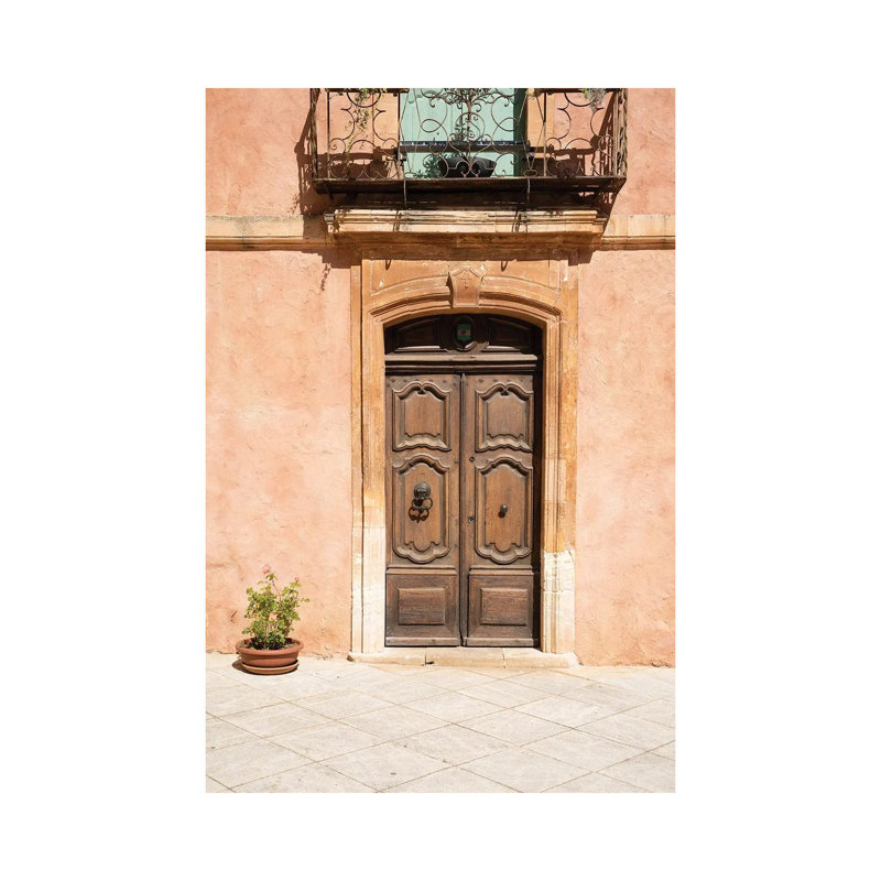 Old Wooden Door by Henrike Schenk - Gallery-Wrapped Canvas Giclée on Canvas, 30.48 cm H x 45.72 cm W, Wrapped Canvas