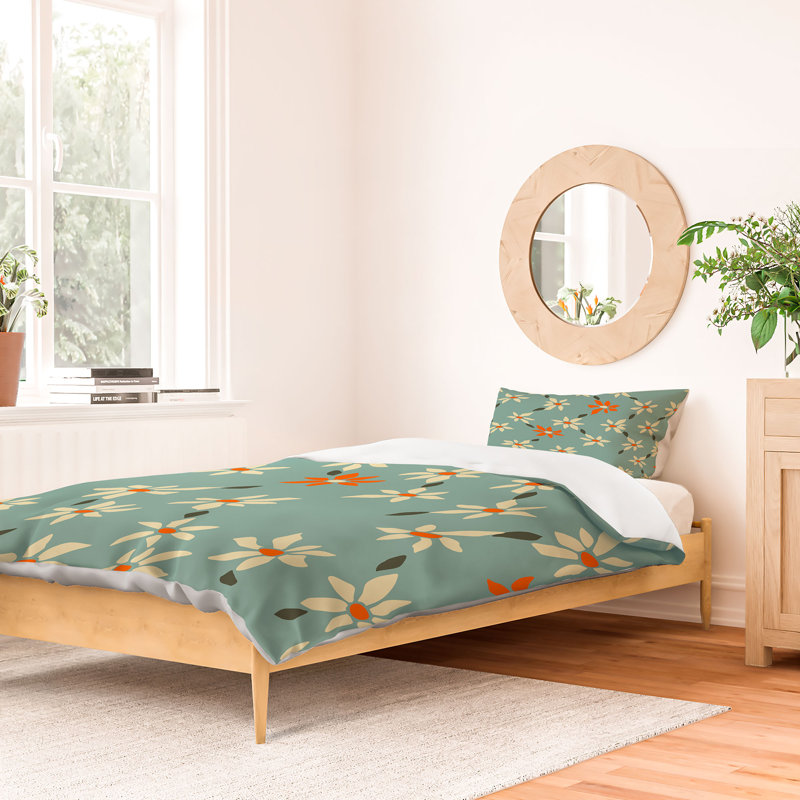 Ensemble de housse de couette DESIGN dannick, Housse de couette lit simple TG + 1 taie décorati