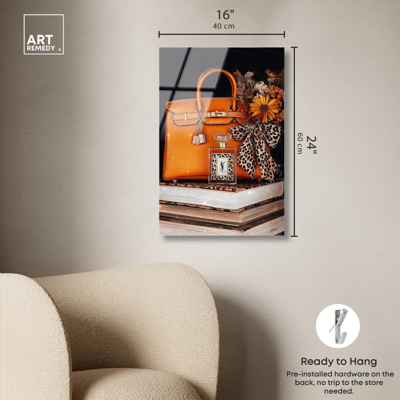 «Leopard Fall Glam» par Art Remedy, H 24 po x l 16 po