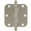Deltana S35R55 3-1/2" x 3-1/2" x 5/8" Radius Hinge, Residential Thickness in Antique Brass Pair-1357851525