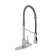 Spring Standard Kitchen Faucet with Dual-Function Spray Head and Deck Plate