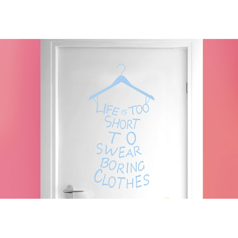 Wall Decal, Light Blue