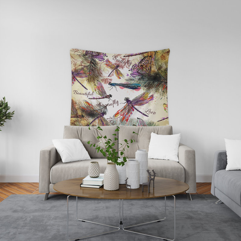 Tapisserie murale, H 60 po x l 51 po