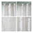 Palm Leaf Burnout Window Sheer 50"-996402835-996402834