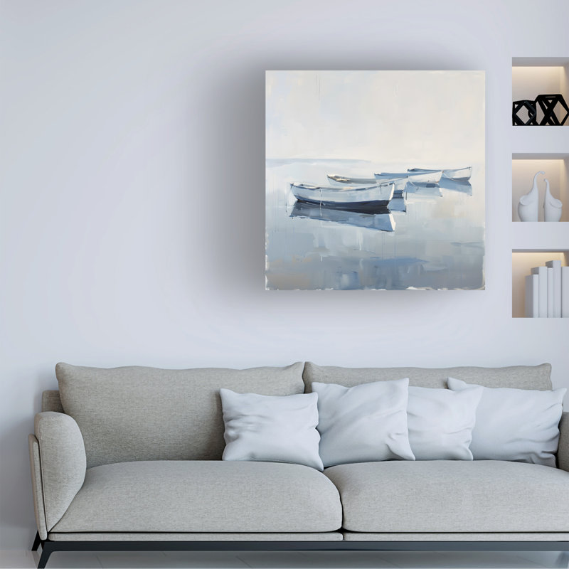 Art sur toile «Bachelor Sean Parnell Boat 2», H 14 po x l 14 po