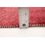 Tapis décoratif en laine de conception unique en laine noué à la main rose foncé de conception unique 3 pi 9 po x 6 pi Aureanna