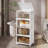 Canas  Plastic Foldable Stackable Storage Bin Double Door With Lids And Wheels Display Case Showcase Closet Rectangle Box Organizers And Storage For Electronics, Clothes, Toys