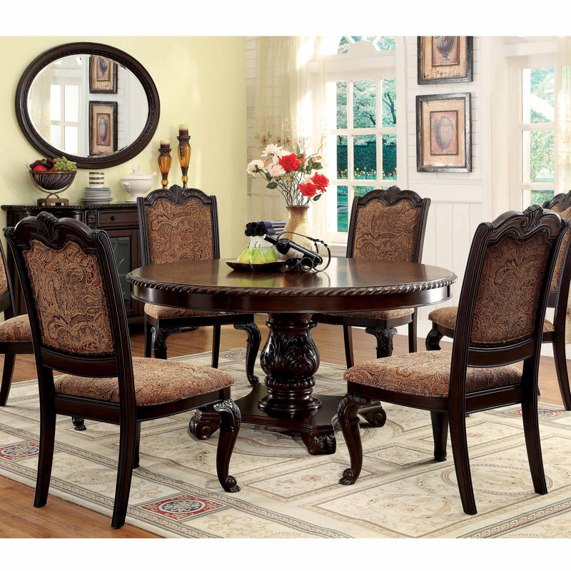 Palmyra 5-Piece Dining Table Set, 5 Pieces: Table, 4 Chairs