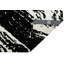 Hand Knotted Abstract Area Rug in Black/White-1558404879