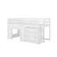 Lit mezzanine simple avec armoire et tablette-2088649930
