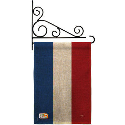 Double Sided 18.5'' H x 13'' W Burlap Garden Flag