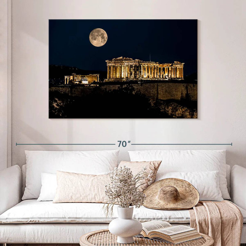 Harpa Parthenon, 24" H x 36" W