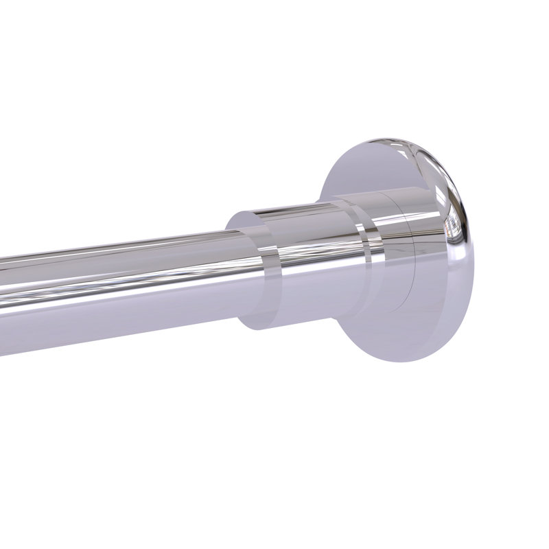Écusson de rideau de douche Goble, Chrome poli