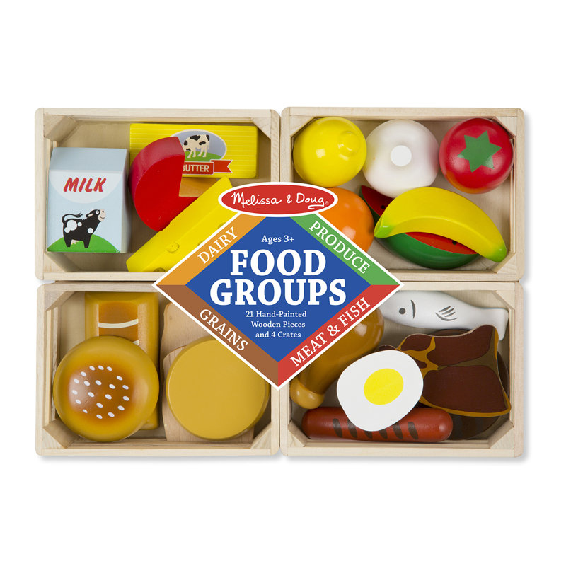 21 Piece Play Food Set