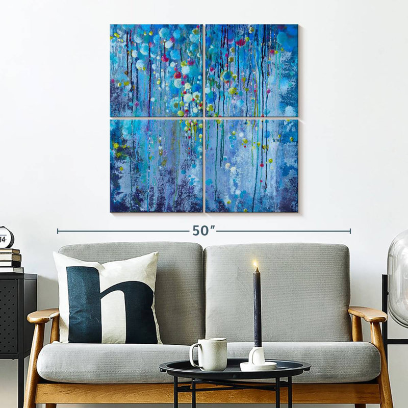 Starry Starry Night, 32" H x 32" W