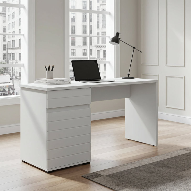 Leann Elano 130Cm W Rectangular Computer Desk