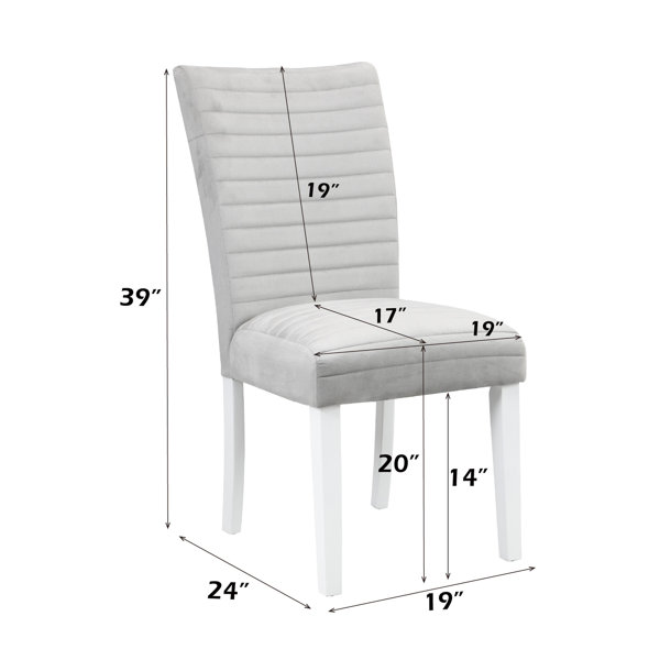 Brayden Studio Kd Rectangular Dining Table With Upholstered Chairs ...