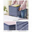 Cubes de rangement, bacs en tissu non tissé de 11 pouces avec poignées doubles, ensemble de 6, organisateurs de placard pour tablettes, pliables, pour vêtements, bleu brumeux-119337904