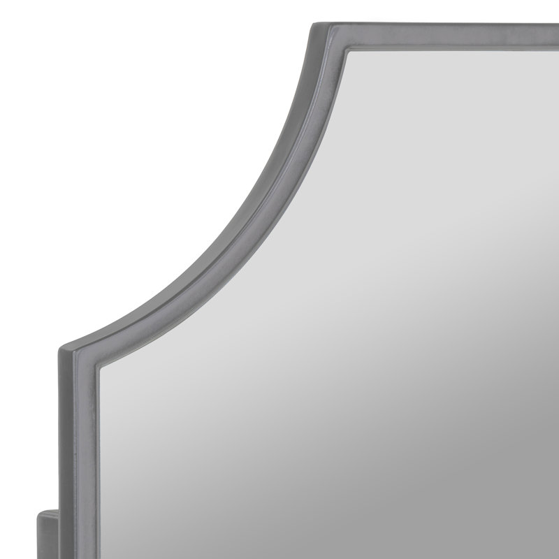 Simone Medicine Cabinet, Recess and Surface Mount, Silver