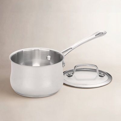 Stainless Steel Saucepan with Lid