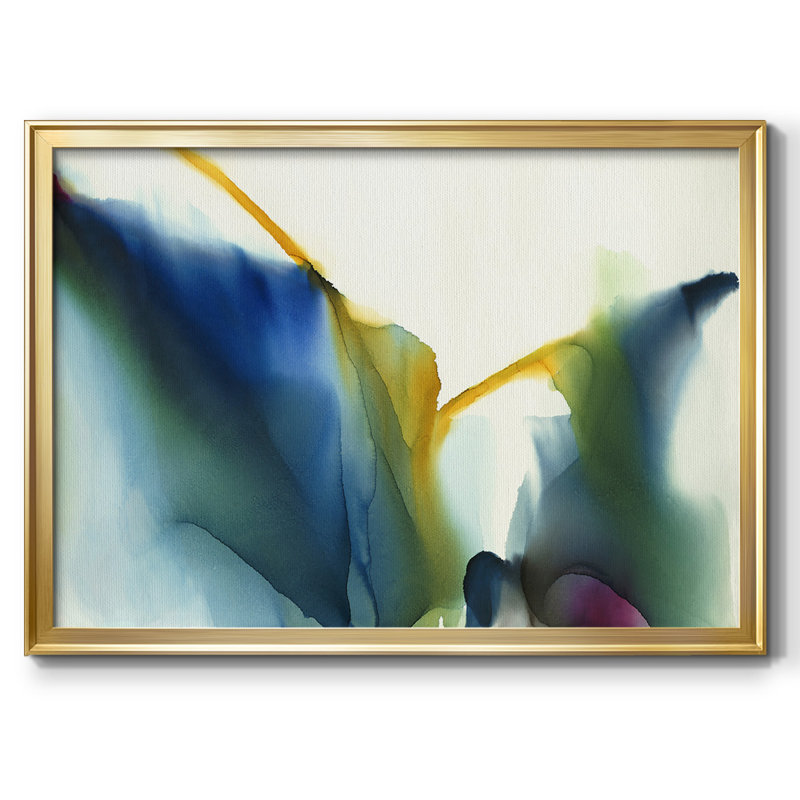 Impression sur toile encadrée, H 30 po x l 44 po x P 1,5 po, Toile avec cadre doré