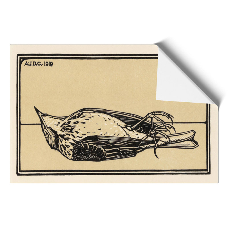 Dead Bird by Julie de Graag - Frameless Print, 42cm H x 59cm W x 0.1cm D