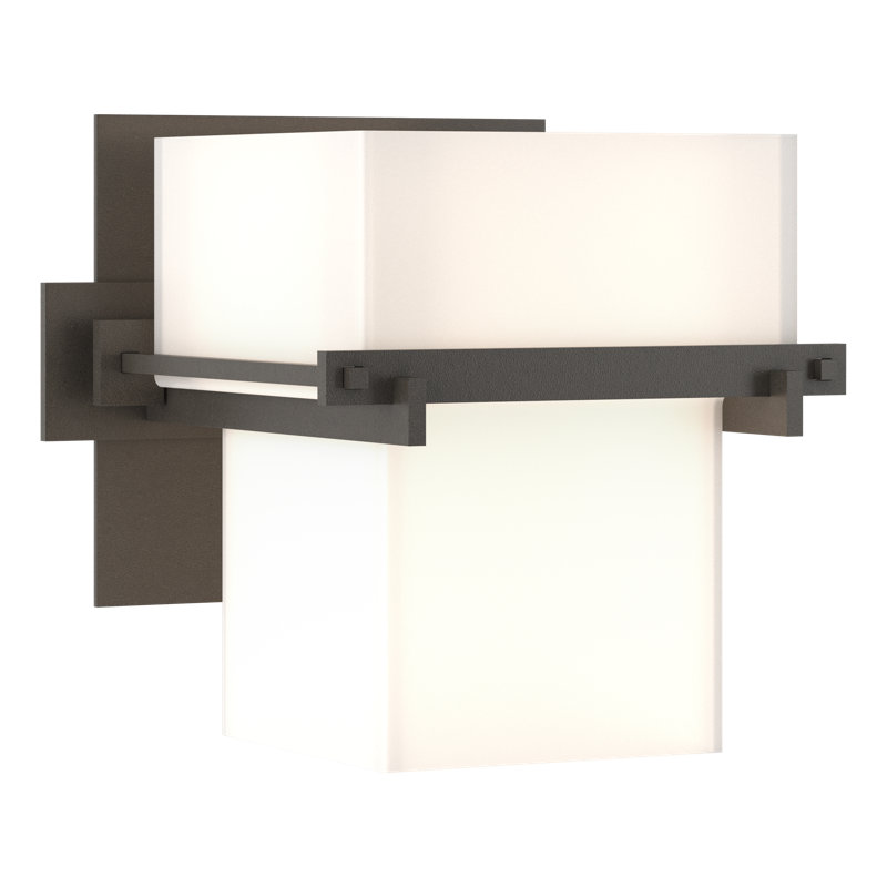 Kakomi 2 Light Flush Mount Scone, Large, Dark Smoke