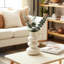 10” Dolomite Stacked Vase - Contemporary Abstract Stacked Sphere Decorative Table Vase - Home or Office Decor Accent - Flower Centerpiece Display Vase - Gift Idea-94283615-94283612