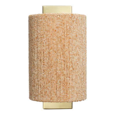 Confetti 1-Light Wall Sconce, Cream