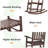 Schereville Patio Solid Wood Rocking Chair-1907662778