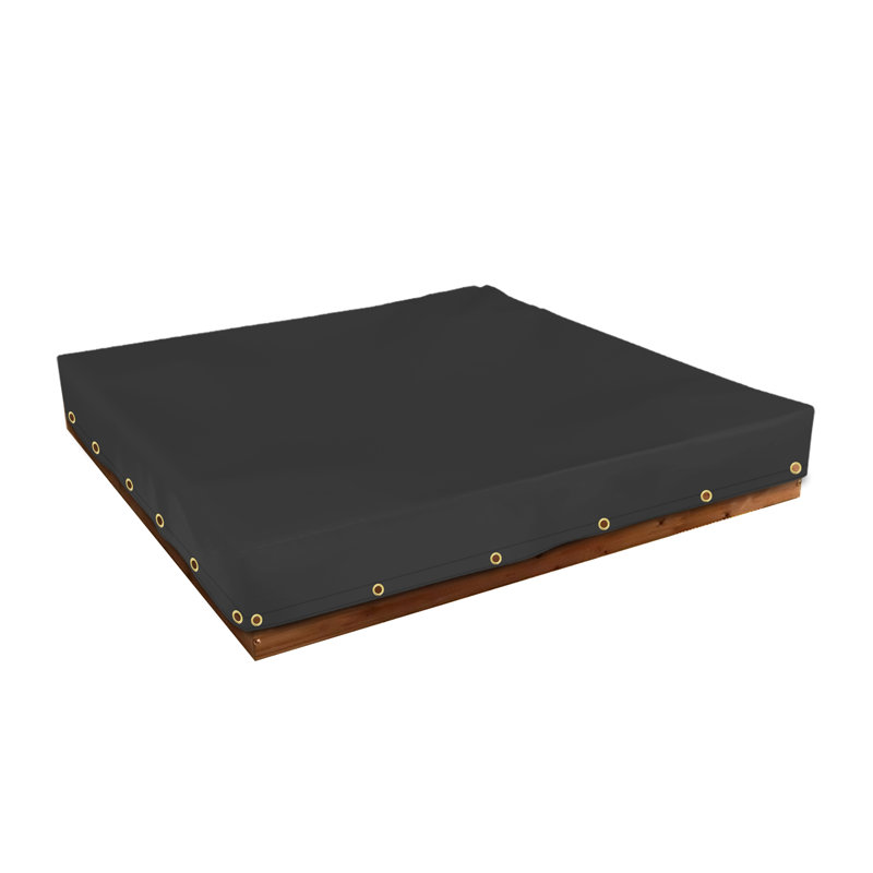 Outdoor Cover Airbag Cover, 20.3cm H x 115.6cm W x 115.6cm D, Black