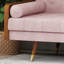 Fauteuil inclinable électrique Mid-Century moderne avec accoudoirs roulés - l 70,97 po x P 30,5 po, H 31,49 po