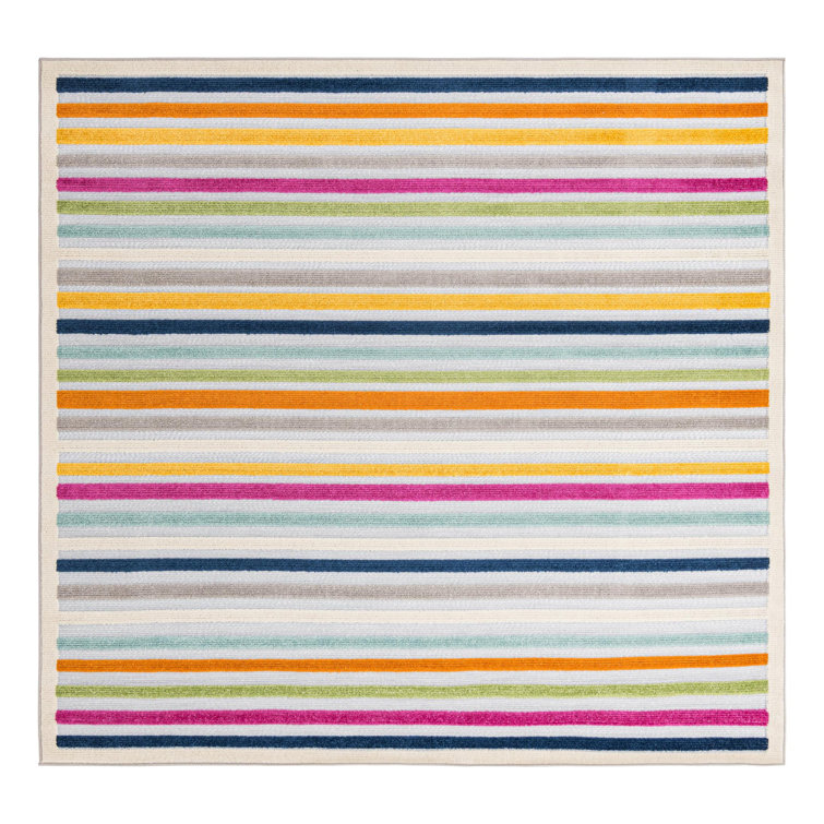 Striped Indoor / Outdoor Rug