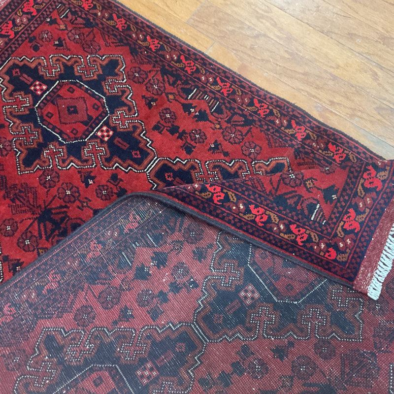 Tapis en laine fabriqué à la main Khall