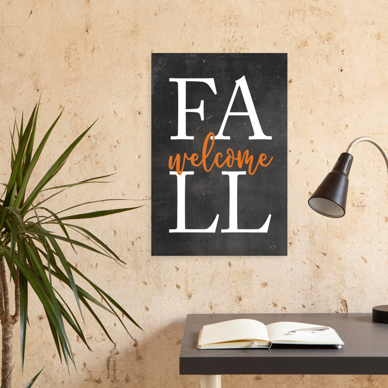 Welcome Fall, art contemporain abstrait, H 24 po x l 16 po