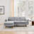 29.7''W Chenille Ottoman-1287364223