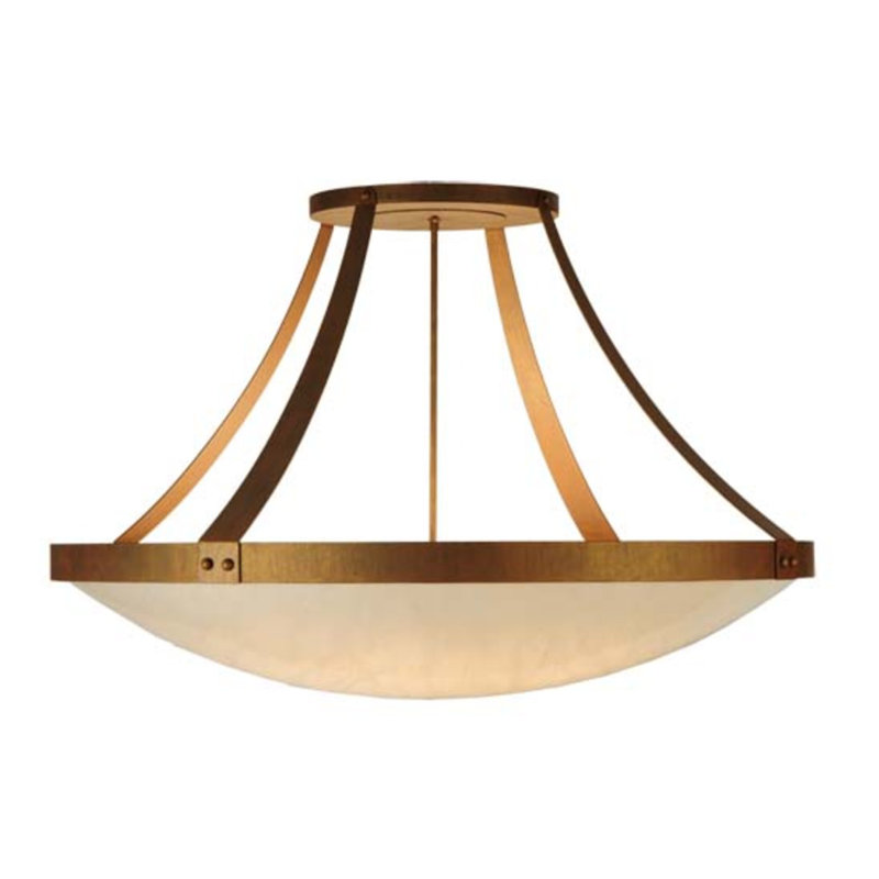 Urban 8 - Light Semi Flush Mount