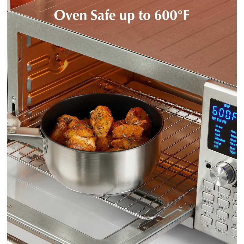 Stainless Steel Saucepan, 3 qt.