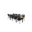Navya 8 - Person Patio Dining Set with Extendable Rectangular Table