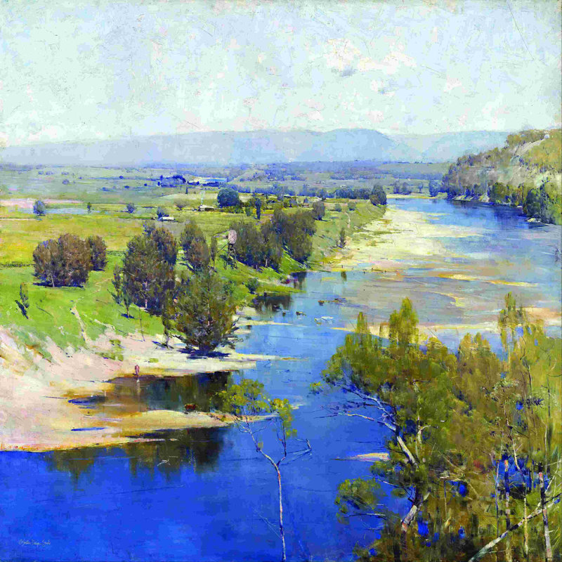 Arthur Streeton Cremorne Pastoral, H 30 po x l 30 po