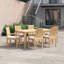 Ensemble repas d'extérieur 7 pièces Modway Marina-713971700